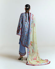 Load image into Gallery viewer, Buy jugnu by Hussain Rehar Embroidered 3pc suit from Lebaasonline delivery available in UK USA France Germany and other countries. Shop summer winter and wedding season outfits. 
