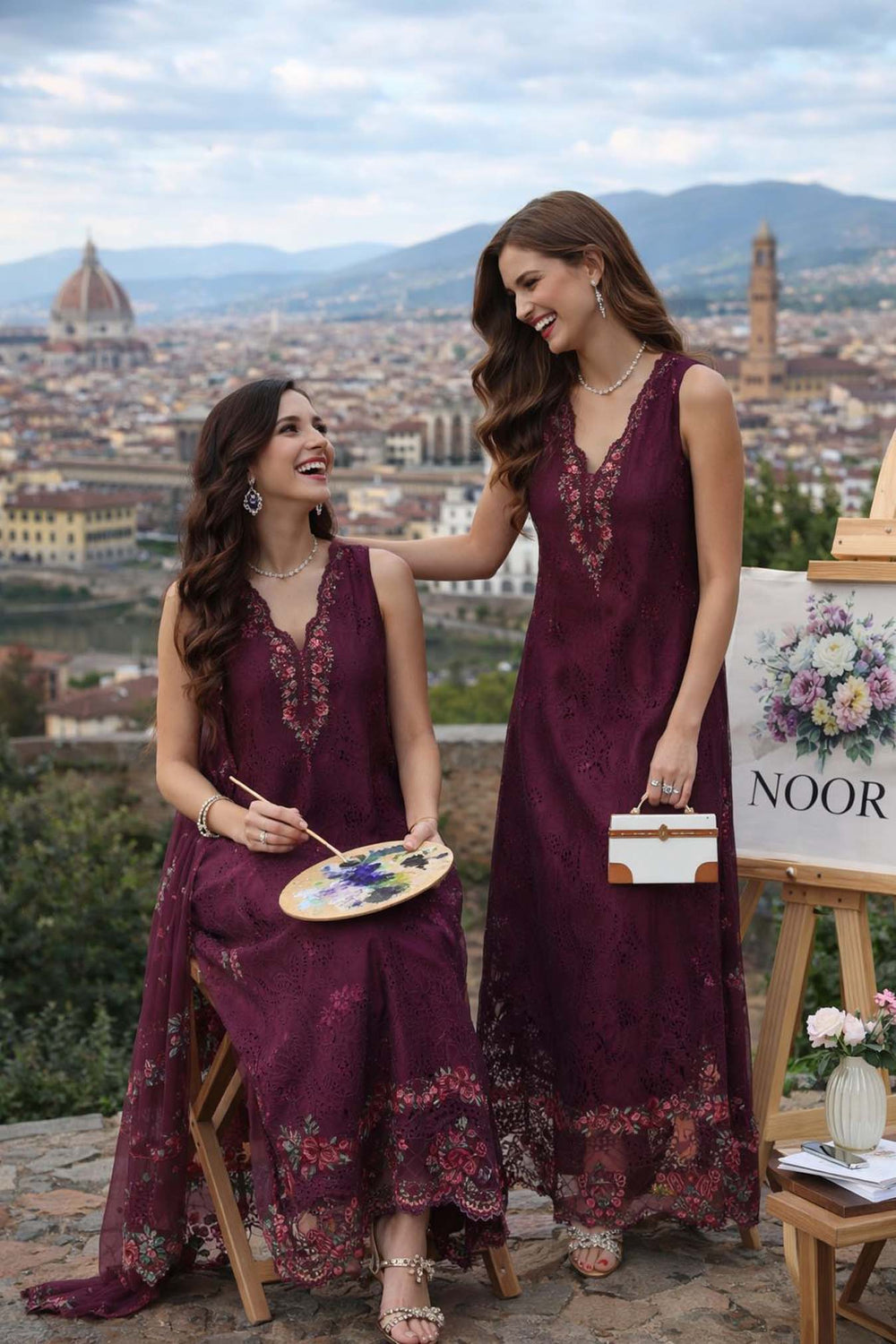 Buy Noor Luxury Eid Schiffli Laserkari '26 - Vol 2 | D10 - Palm Royal Lawn Suit from Lebaasonline Largest Pakistani Clothes Stockist in the UK Shop Noor Pakistani Lawn 2026 EID COLLECTION Saira Shakira COLLECTION 2026 Afrozeh EID COLLECTION '26 ONLINE UK for Wedding, Party  NIKAH OUTFIT Indian & Pakistani Summer Dresses UK USA UAE DUBAI Manchester 