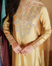 Load image into Gallery viewer, Buy MUSHQ | Zarminay 2026-Pret - "Ezel" Designer Dresses Is an exclusively available for online UK @lebaasonline. PAKISTANI WEDDING DRESSES ONLINE UK can be customized at Pakistani designer boutique in USA, UK, France, Dubai, Saudi, London. Get Pakistani &amp; Indian velvet BRIDAL DRESSES ONLINE USA at Lebaasonline.