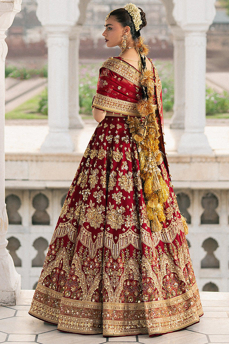 MNR Zarlish Bai Jaan Pakistani wedding outfit