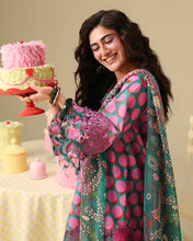Load image into Gallery viewer, Buy MUSHQ | Soleil 2026-Prints Designer Dresses Is an exclusively available for online UK @lebaasonline. PAKISTANI WEDDING DRESSES ONLINE UK can be customized at Pakistani designer boutique in USA, UK, France, Dubai, Saudi, London. Get Pakistani &amp; Indian velvet BRIDAL DRESSES ONLINE USA at Lebaasonline.