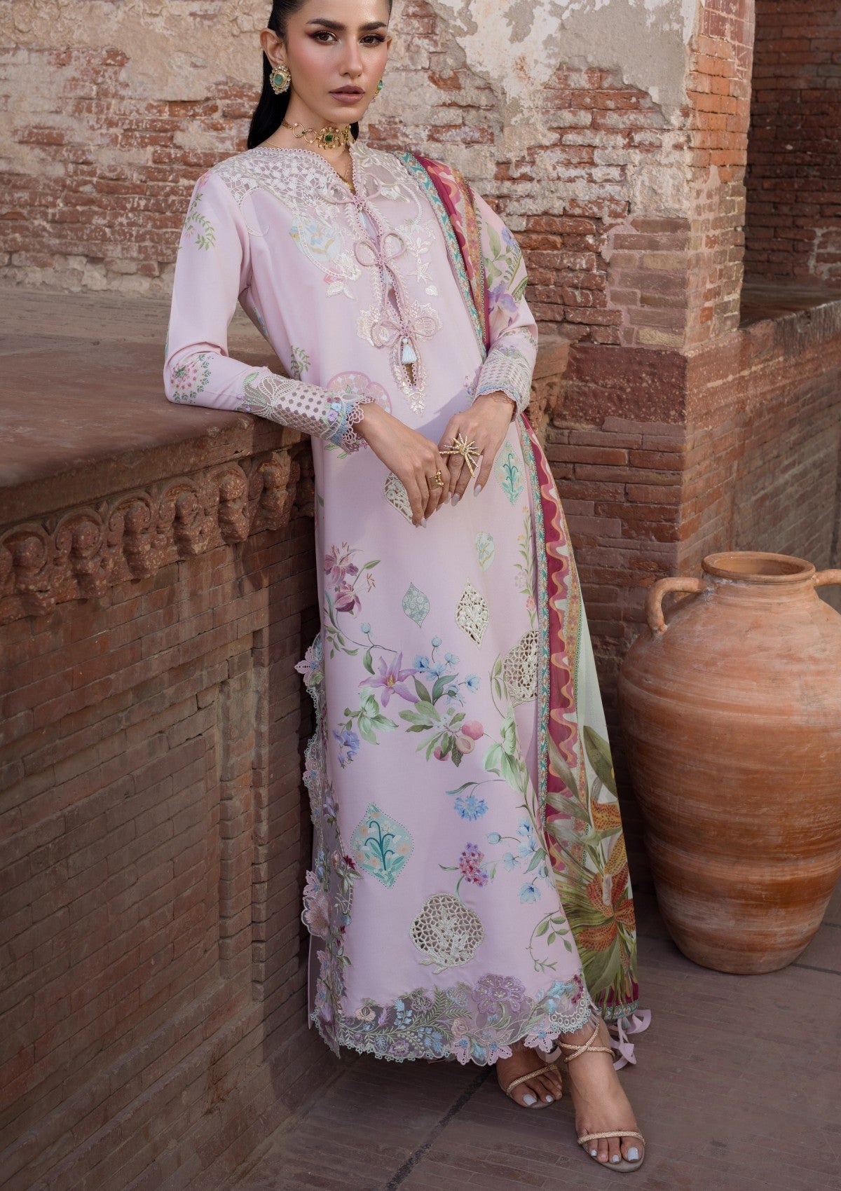 Buy SAIRA SHAKIRA BLOOM LAWN 2026 (Maelle-6A) for Eid dress from our official website We are the no. 1 stockists in the world for Crimson Luxury, Maria B Ready to wear. All Pakistani dresses customization and Ready to Wear dresses are easily available in Spain, UK Austria from Lebaasonline at best price.