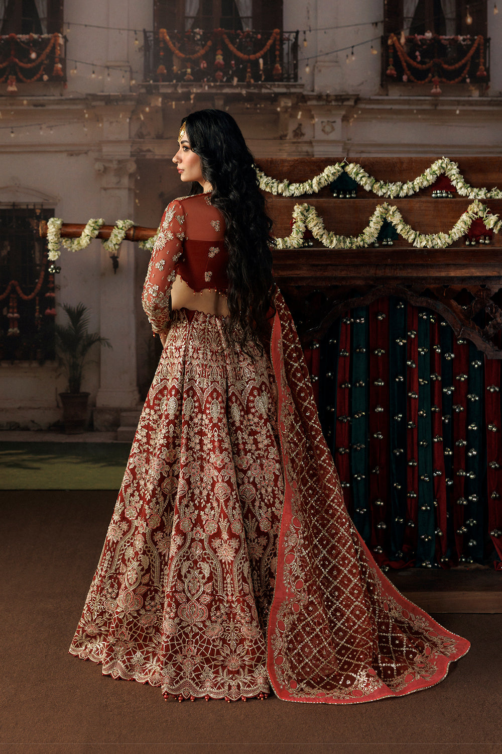 Afrozeh Shehnai Wedding Formals ’26 | Rukhsan – Pakistani Designer Bridal Suit