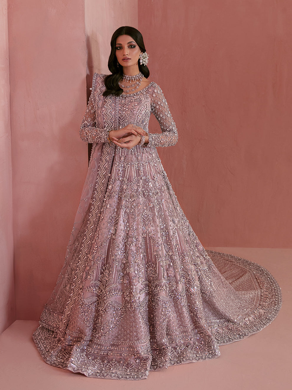 Buy Gulaal Bridal collection | Samairah B-25 Dress from Lebaasonline Pakistani Clothes Stockist in the UK @ best price- SALE Shop Gulaal Bridal 2026, Maria B Lawn 2025 Summer Suit, Pakistani Clothes Online UK for Wedding, Bridal Wear Indian & Pakistani Summer Dresses by Gulaal in the UK & USA at LebaasOnline