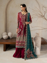 Load image into Gallery viewer, GULAAL | Inaaya Embroidered Chiffion '26 | JINAAN Pakistani designer dress is available @lebaasonline. The Pakistani Wedding dresses of Maria B, Gulaal can be customized for Bridal/party wear. Get express shipping in UK, USA, France, Germany for Asian Outfits USA. Maria B Sale online can be availed here!!