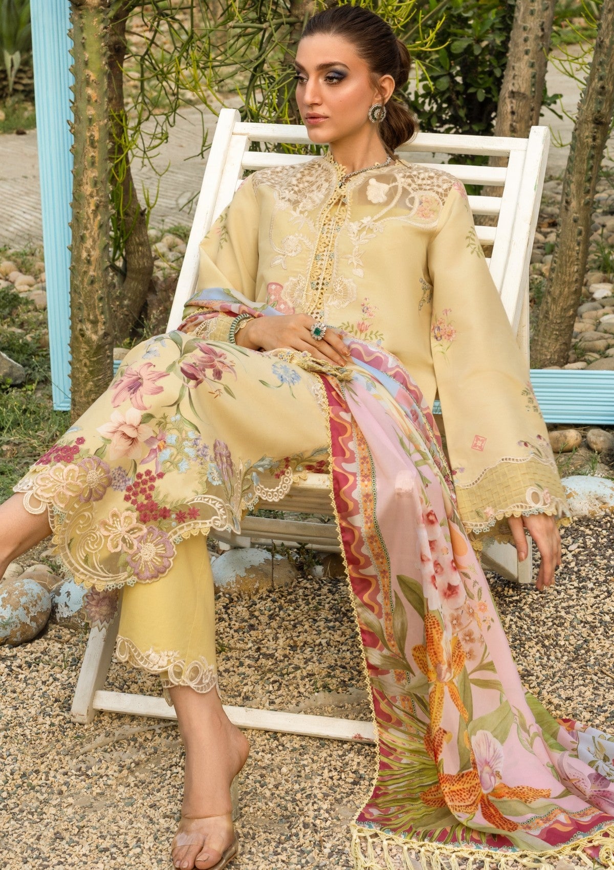 Buy SAIRA SHAKIRA BLOOM LAWN 2026 (Maelle-6B) for Eid dress from our official website We are the no. 1 stockists in the world for Crimson Luxury, Maria B Ready to wear. All Pakistani dresses customization and Ready to Wear dresses are easily available in Spain, UK Austria from Lebaasonline at best price.