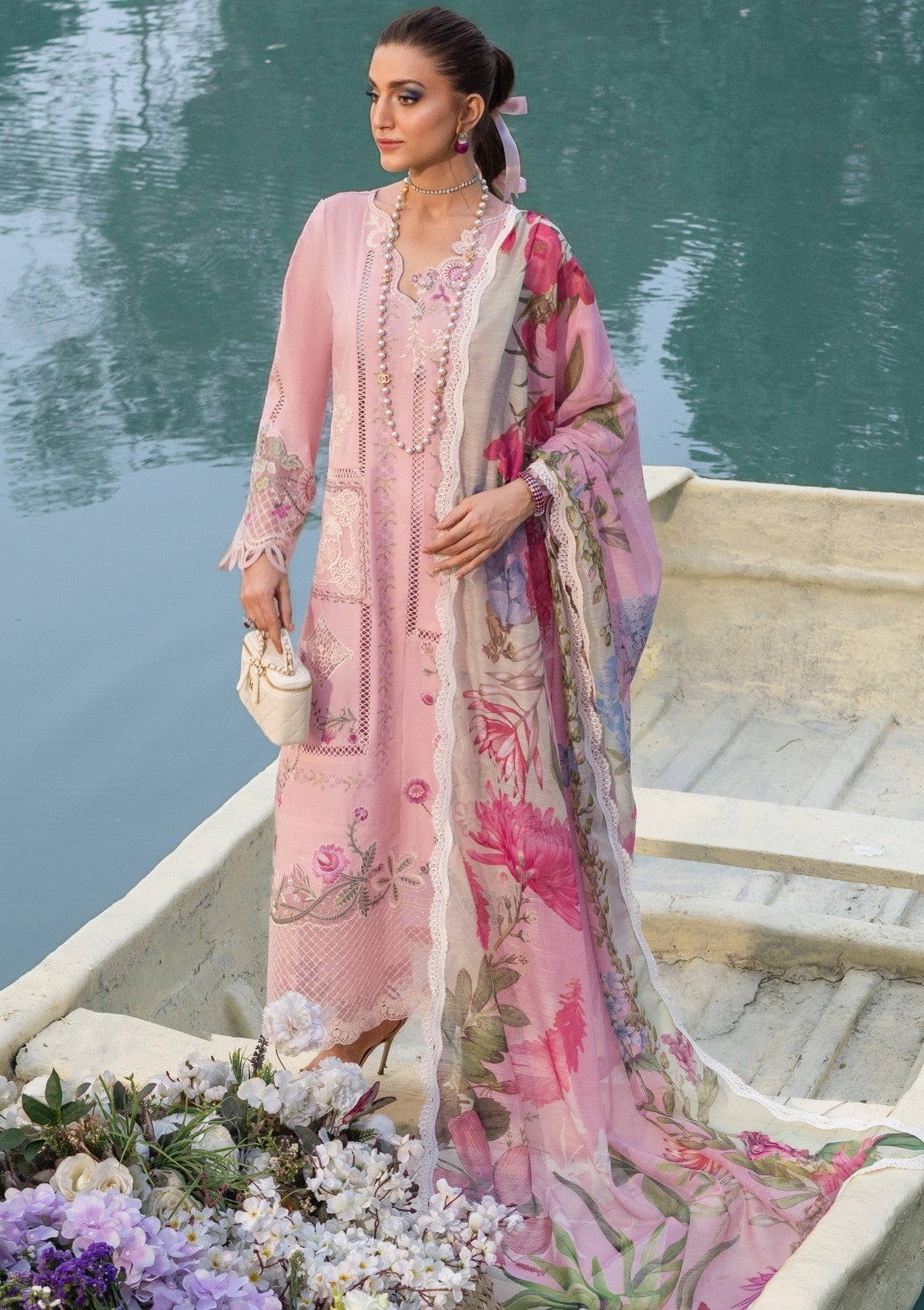 Buy SAIRA SHAKIRA BLOOM LAWN 2026 (Iris-8B) for Eid dress from our official website We are the no. 1 stockists in the world for Crimson Luxury, Maria B Ready to wear. All Pakistani dresses customization and Ready to Wear dresses are easily available in Spain, UK Austria from Lebaasonline at best price.