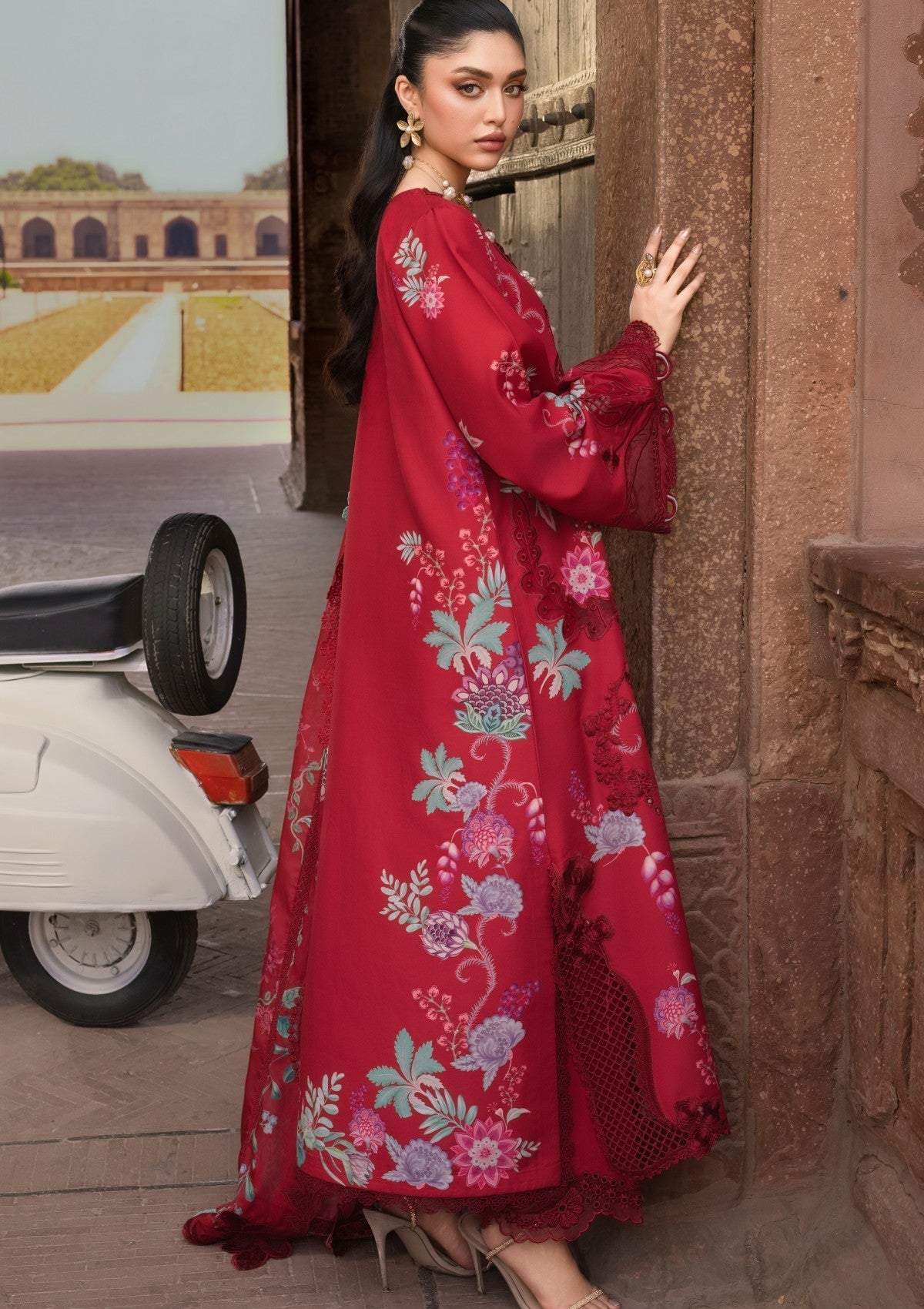 Buy SAIRA SHAKIRA BLOOM LAWN 2026 (ZELIE-4B) for Eid dress from our official website We are the no. 1 stockists in the world for Crimson Luxury, Maria B Ready to wear. All Pakistani dresses customization and Ready to Wear dresses are easily available in Spain, UK Austria from Lebaasonline at best price.