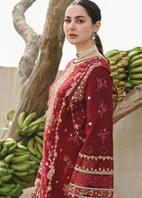 Load image into Gallery viewer, BUY NEW QALAMKAR | LUXURY LAWN’23 exclusive collection of QALAMKAR WEDDING LAWN COLLECTION 2023 from our website. We have various PAKISTANI DRESSES ONLINE IN UK,  QALAMKAR LUXURY FORMALS &#39;23. Get your unstitched or customized PAKISATNI BOUTIQUE IN UK, USA, FRACE , QATAR, DUBAI from Lebaasonline at SALE!