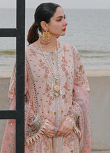 Load image into Gallery viewer, BUY NEW QALAMKAR | LUXURY LAWN’23 exclusive collection of QALAMKAR WEDDING LAWN COLLECTION 2023 from our website. We have various PAKISTANI DRESSES ONLINE IN UK,  QALAMKAR LUXURY FORMALS &#39;23. Get your unstitched or customized PAKISATNI BOUTIQUE IN UK, USA, FRACE , QATAR, DUBAI from Lebaasonline at SALE!