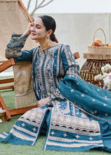 Load image into Gallery viewer, BUY NEW QALAMKAR | LUXURY LAWN’23 exclusive collection of QALAMKAR WEDDING LAWN COLLECTION 2023 from our website. We have various PAKISTANI DRESSES ONLINE IN UK,  QALAMKAR LUXURY FORMALS &#39;23. Get your unstitched or customized PAKISATNI BOUTIQUE IN UK, USA, FRACE , QATAR, DUBAI from Lebaasonline at SALE!