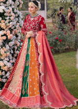 Load image into Gallery viewer, Qalamkar | Shadmani Phirsy | QLM22SP FW-01 Mehrbano exclusive collection of QALAMKAR WEDDING LAWN COLLECTION 2023 from our website. We have various PAKISTANI DRESSES ONLINE IN UK, Qalamkar | Luxury Lawn Eid Edit&#39;23. Get your unstitched or customized PAKISATNI BOUTIQUE IN UK, USA, FRACE , QATAR, DUBAI from Lebaasonline.
