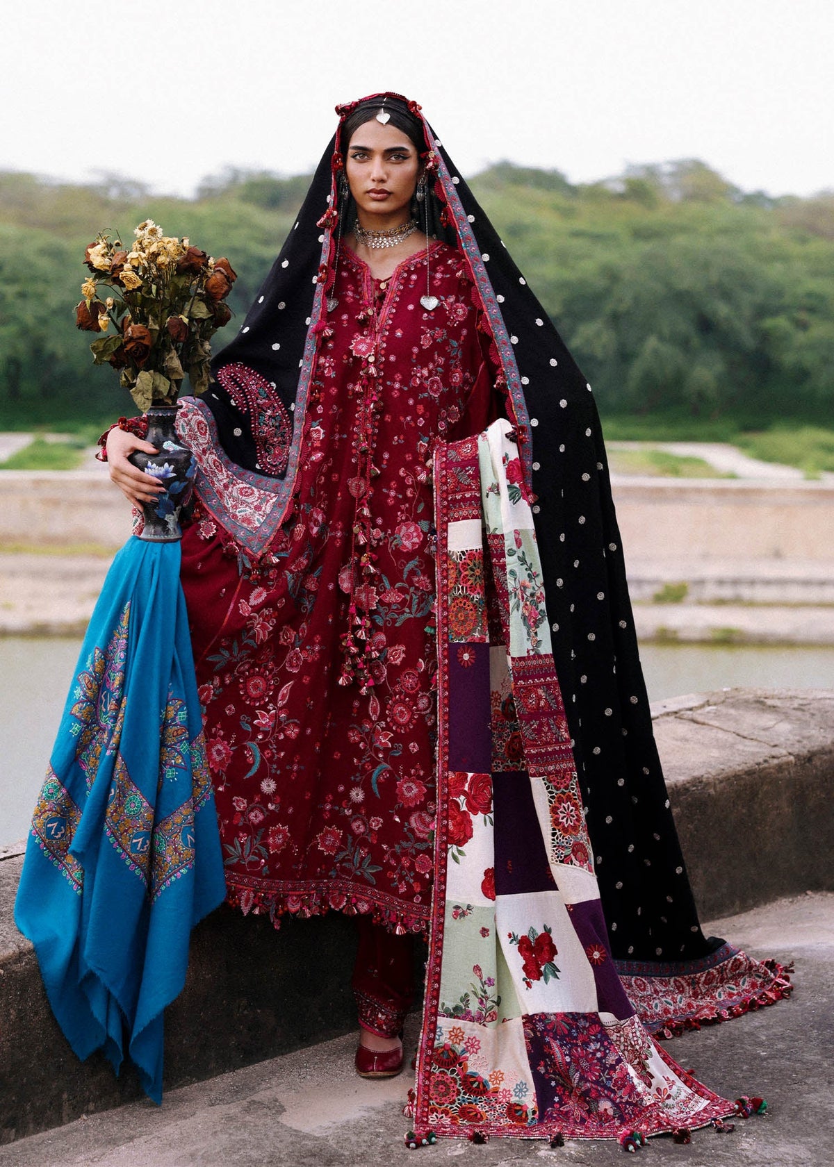 Hussain Rehar Karandi 2025 LEBAASONLINE Available on our website. We have exclusive variety of PAKISTANI DRESSES ONLINE. This wedding season get your unstitched or customized dresses from our PAKISTANI BOUTIQUE ONLINE. PAKISTANI DRESSES IN UK, USA,  Lebaasonline at SALE price!