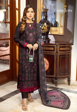 Load image into Gallery viewer, Buy ASIM JOFA | AIRA Collection &#39;23 this New collection of ASIM JOFA WEDDING LAWN COLLECTION 2023 from our website. We have various PAKISTANI DRESSES ONLINE IN UK, ASIM JOFA CHIFFON COLLECTION. Get your unstitched or customized PAKISATNI BOUTIQUE IN UK, USA, UAE, FRACE , QATAR, DUBAI from Lebaasonline @ Sale price.