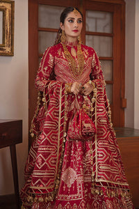 MNR| ZARLISH FESTIVE COLLECTION '21 | BIA-05 Red Pakistani Wedding Dresses Collection 2021 for the very best in unique or custom, luxury chiffon silk dresses from our women's clothing shop UK. Explore the MNR Luxury Wedding Lehenga, Unstitched & Stitched Ready Made Clothing Online in UK USA at Lebaasonline