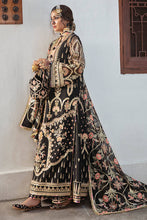 Load image into Gallery viewer, MNR| ZARLISH FESTIVE COLLECTION &#39;21 | MALHAAR-04 Black Pakistani Wedding Dresses Collection 2021 for the very best in unique or custom, luxury chiffon silk dresses from our women&#39;s clothing shop UK. Explore the MNR Luxury Wedding Lehenga, Unstitched &amp; Stitched Ready Made Clothing Online in UK USA France at Lebaasonline