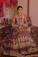 Load image into Gallery viewer, MNR| ZARLISH FESTIVE COLLECTION &#39;21 | MEERAL-06 Lilac Pakistani Wedding Dresses Collection 2021 for the very best in unique or custom, luxury chiffon silk dresses from our women&#39;s clothing shop UK. Explore the MNR Luxury Wedding Lehenga, Unstitched &amp; Stitched Ready Made Clothing Online in UK USA France at Lebaasonline