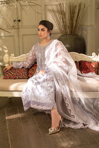 Buy Mushq Eid Festive 2021 - AMARYLLIS | ASHES OF ROSES Grey Chiffon Eid collection from our official website. Make your this Eid elegance with Mushq festive '21 collection. You can order unstitched as well as customized clothing, Eid outfit at your doorstep. Get Mushq dress in UK, USA, Manchester from Lebaasonline!