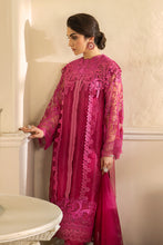 Load image into Gallery viewer, Buy Mushq Eid Festive 2021 - AMARYLLIS | RASPBERRY SORBET Pink Chiffon Eid collection from our official website. Make your this Eid elegance with Mushq festive &#39;21 collection. You can order unstitched as well as customized clothing, Eid outfit at your doorstep. Get Mushq dress in UK, USA, Manchester from Lebaasonline!