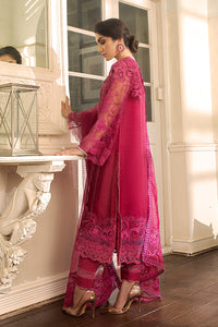 Buy Mushq Eid Festive 2021 - AMARYLLIS | RASPBERRY SORBET Pink Chiffon Eid collection from our official website. Make your this Eid elegance with Mushq festive '21 collection. You can order unstitched as well as customized clothing, Eid outfit at your doorstep. Get Mushq dress in UK, USA, Manchester from Lebaasonline!