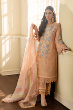 Load image into Gallery viewer, Buy Mushq Eid Festive 2021 - AMARYLLIS | PEACH PEONY Peach Chiffon Eid collection from our official website. Make your this Eid elegance with Mushq festive &#39;21 collection. You can order unstitched as well as customized clothing, Eid outfit at your doorstep. Get Mushq dress in UK, USA, Manchester from Lebaasonline!