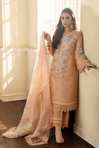Buy Mushq Eid Festive 2021 - AMARYLLIS | PEACH PEONY Peach Chiffon Eid collection from our official website. Make your this Eid elegance with Mushq festive '21 collection. You can order unstitched as well as customized clothing, Eid outfit at your doorstep. Get Mushq dress in UK, USA, Manchester from Lebaasonline!