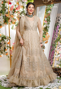 Buy ASIM JOFA IVELLE COLLECTION | AJIV-06 Beige Chiffon Asim Jofa original Ready to Wear '21 Collection from our website. We deal in all Pakistani brands such as Maria B Asim Jofa luxe Ready to Wear Collection Now slay in Wedding, Party with our latest Asim Jofa clothing Buy Asim Jofa bridal in UK USA from lebaasonline