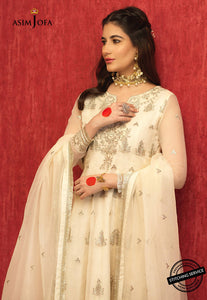 Buy ASIM JOFA RUNG DE FESTICE COLLECTION | AJFC-36 Ivory exclusive organza collection of ASIM JOFA WEDDING COLLECTION 2021 from our website. We have various PAKISTANI DESIGNER DRESSES IN UK, ASIM JOFA CHIFFON COLLECTION 2021. Get your unstitched or customized PAKISATNI BOUTIQUE IN UK, USA, from Lebaasonline at SALE!