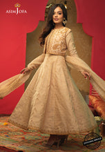 Load image into Gallery viewer, Buy ASIM JOFA RUNG DE FESTICE COLLECTION | AJFC-37 Beige exclusive organza collection of ASIM JOFA WEDDING COLLECTION 2021 from our website. We have various PAKISTANI DESIGNER DRESSES IN UK, ASIM JOFA CHIFFON COLLECTION 2021. Get your unstitched or customized PAKISATNI BOUTIQUE IN UK, USA, from Lebaasonline at SALE!