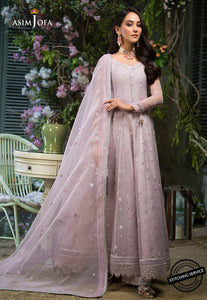Buy ASIM JOFA | JASHN  FESTIVE COLLECTION '21 | AJFC-45 Lilac Pakistani Clothes online UK  exclusively from lebaasonline website. We are largest stockists of Asim Jofa Festive Collection 2021, Maria B, Sobia Nazir & Readymade Pakistani clothes Birmingham available online in the UK, USA, Scotland, London & New York