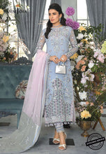 Load image into Gallery viewer, Buy ASIM JOFA MAHSA FESTIVE COLLECTION | AJMC-02 Pakistani Chiffon Wedding dresses exclusively from lebaasonline website. We are largest stockists of Asim Jofa Collection 2021  Maria B, Sobia Nazir &amp; Pakistani Celebrities Clothes. Pakistani Branded suits are available online in the UK, USA, Scotland, London &amp; New York.