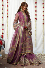 Load image into Gallery viewer, MOHSIN NAVEED RANJHA | JIGRI WEDDING COLLECTION 2023 - SAGAR KINARE Pakistani Wedding Dresses Collection for the very best in unique or custom, luxury chiffon silk dresses from our women&#39;s clothing shop UK. Explore the MNR Luxury Wedding Lehenga, Unstitched &amp; Stitched Ready Made Clothing Online in UK USA and Canada  at Lebaasonline