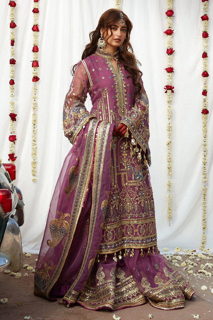 MOHSIN NAVEED RANJHA | JIGRI WEDDING COLLECTION 2023 - SAGAR KINARE Pakistani Wedding Dresses Collection for the very best in unique or custom, luxury chiffon silk dresses from our women's clothing shop UK. Explore the MNR Luxury Wedding Lehenga, Unstitched & Stitched Ready Made Clothing Online in UK USA and Canada  at Lebaasonline