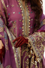 Load image into Gallery viewer, MOHSIN NAVEED RANJHA | JIGRI WEDDING COLLECTION 2023 - SAGAR KINARE Pakistani Wedding Dresses Collection for the very best in unique or custom, luxury chiffon silk dresses from our women&#39;s clothing shop UK. Explore the MNR Luxury Wedding Lehenga, Unstitched &amp; Stitched Ready Made Clothing Online in UK USA and Canada  at Lebaasonline