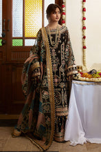 Load image into Gallery viewer, MOHSIN NAVEED RANJHA | BASGUL WEDDING COLLECTION 2023 - SAGAR KINARE Pakistani Wedding Dresses Collection for the very best in unique or custom, luxury chiffon silk dresses from our women&#39;s clothing shop UK. Explore the MNR Luxury Wedding Lehenga, Unstitched &amp; Stitched Ready Made Clothing Online in UK USA and Canada  at Lebaasonline