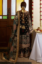 Load image into Gallery viewer, MOHSIN NAVEED RANJHA | BASGUL WEDDING COLLECTION 2023 - SAGAR KINARE Pakistani Wedding Dresses Collection for the very best in unique or custom, luxury chiffon silk dresses from our women&#39;s clothing shop UK. Explore the MNR Luxury Wedding Lehenga, Unstitched &amp; Stitched Ready Made Clothing Online in UK USA and Canada  at Lebaasonline