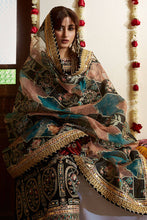 Load image into Gallery viewer, MOHSIN NAVEED RANJHA | BASGUL WEDDING COLLECTION 2023 - SAGAR KINARE Pakistani Wedding Dresses Collection for the very best in unique or custom, luxury chiffon silk dresses from our women&#39;s clothing shop UK. Explore the MNR Luxury Wedding Lehenga, Unstitched &amp; Stitched Ready Made Clothing Online in UK USA and Canada  at Lebaasonline