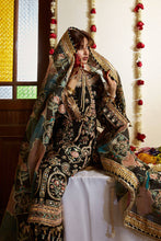Load image into Gallery viewer, MOHSIN NAVEED RANJHA | BASGUL WEDDING COLLECTION 2023 - SAGAR KINARE Pakistani Wedding Dresses Collection for the very best in unique or custom, luxury chiffon silk dresses from our women&#39;s clothing shop UK. Explore the MNR Luxury Wedding Lehenga, Unstitched &amp; Stitched Ready Made Clothing Online in UK USA and Canada  at Lebaasonline