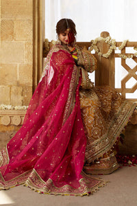 MOHSIN NAVEED RANJHA | KESARI WEDDING COLLECTION 2023 - SAGAR KINARE Pakistani Wedding Dresses Collection for the very best in unique or custom, luxury chiffon silk dresses from our women's clothing shop UK. Explore the MNR Luxury Wedding Lehenga, Unstitched & Stitched Ready Made Clothing Online in UK USA and Canada  at Lebaasonline