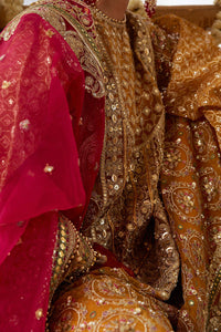 MOHSIN NAVEED RANJHA | KESARI WEDDING COLLECTION 2023 - SAGAR KINARE Pakistani Wedding Dresses Collection for the very best in unique or custom, luxury chiffon silk dresses from our women's clothing shop UK. Explore the MNR Luxury Wedding Lehenga, Unstitched & Stitched Ready Made Clothing Online in UK USA and Canada  at Lebaasonline