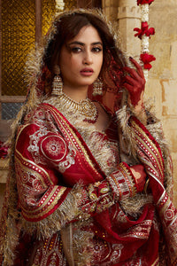 MOHSIN NAVEED RANJHA | MUKHI (BIA III) WEDDING COLLECTION 2023 - SAGAR KINARE Pakistani Wedding Dresses Collection for the very best in unique or custom, luxury chiffon silk dresses from our women's clothing shop UK. Explore the MNR Luxury Wedding Lehenga, Unstitched & Stitched Ready Made Clothing Online in UK USA and Canada  at Lebaasonline