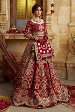 Load image into Gallery viewer, MOHSIN NAVEED RANJHA | MUKHI (BIA III) WEDDING COLLECTION 2023 - SAGAR KINARE Pakistani Wedding Dresses Collection for the very best in unique or custom, luxury chiffon silk dresses from our women&#39;s clothing shop UK. Explore the MNR Luxury Wedding Lehenga, Unstitched &amp; Stitched Ready Made Clothing Online in UK USA and Canada  at Lebaasonline