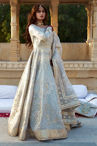 MOHSIN NAVEED RANJHA | MAHWARI WEDDING COLLECTION 2023 - SAGAR KINARE Pakistani Wedding Dresses Collection for the very best in unique or custom, luxury chiffon silk dresses from our women's clothing shop UK. Explore the MNR Luxury Wedding Lehenga, Unstitched & Stitched Ready Made Clothing Online in UK USA and Canada  at Lebaasonline