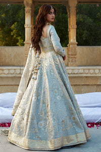 MOHSIN NAVEED RANJHA | MAHWARI WEDDING COLLECTION 2023 - SAGAR KINARE Pakistani Wedding Dresses Collection for the very best in unique or custom, luxury chiffon silk dresses from our women's clothing shop UK. Explore the MNR Luxury Wedding Lehenga, Unstitched & Stitched Ready Made Clothing Online in UK USA and Canada  at Lebaasonline