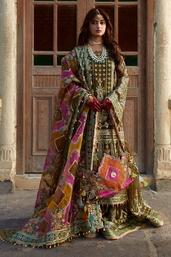MOHSIN NAVEED RANJHA | VIRAAS WEDDING COLLECTION 2023 - SAGAR KINARE Pakistani Wedding Dresses Collection for the very best in unique or custom, luxury chiffon silk dresses from our women's clothing shop UK. Explore the MNR Luxury Wedding Lehenga, Unstitched & Stitched Ready Made Clothing Online in UK USA and Canada  at Lebaasonline