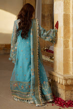 Load image into Gallery viewer, MOHSIN NAVEED RANJHA | WEDDING COLLECTION 2023 - SAGAR KINARE Pakistani Wedding Dresses Collection for the very best in unique or custom, luxury chiffon silk dresses from our women&#39;s clothing shop UK. Explore the MNR Luxury Wedding Lehenga, Unstitched &amp; Stitched Ready Made Clothing Online in UK USA and Canada  at Lebaasonline