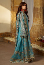 Load image into Gallery viewer, MOHSIN NAVEED RANJHA | WEDDING COLLECTION 2023 - SAGAR KINARE Pakistani Wedding Dresses Collection for the very best in unique or custom, luxury chiffon silk dresses from our women&#39;s clothing shop UK. Explore the MNR Luxury Wedding Lehenga, Unstitched &amp; Stitched Ready Made Clothing Online in UK USA and Canada  at Lebaasonline