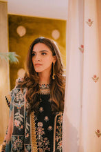 Load image into Gallery viewer, MOHSIN NAVEED RANJHA | BASGUL WEDDING COLLECTION 2023 - SAGAR KINARE Pakistani Wedding Dresses Collection for the very best in unique or custom, luxury chiffon silk dresses from our women&#39;s clothing shop UK. Explore the MNR Luxury Wedding Lehenga, Unstitched &amp; Stitched Ready Made Clothing Online in UK USA and Canada  at Lebaasonline