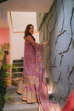 Load image into Gallery viewer, MOHSIN NAVEED RANJHA | JIGRI WEDDING COLLECTION 2023 - SAGAR KINARE Pakistani Wedding Dresses Collection for the very best in unique or custom, luxury chiffon silk dresses from our women&#39;s clothing shop UK. Explore the MNR Luxury Wedding Lehenga, Unstitched &amp; Stitched Ready Made Clothing Online in UK USA and Canada  at Lebaasonline