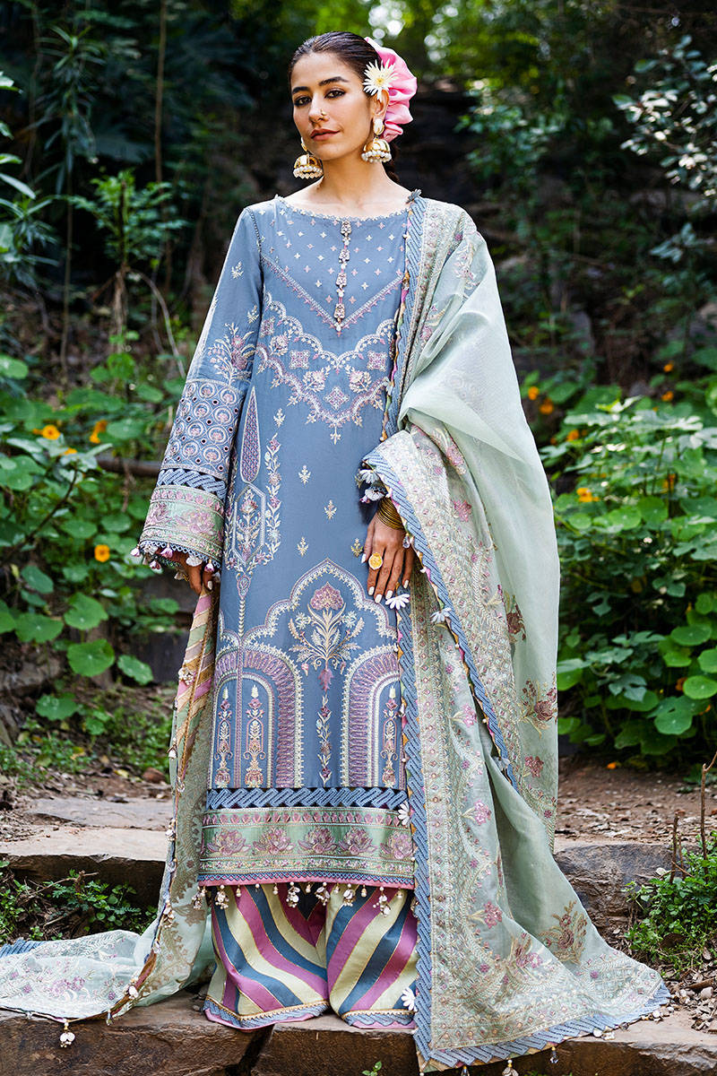 MOHSIN NAVEED RANJHA | BAAD-E-NAU BAHAR; FESTIVE LAWN’23 is exclusively available @ lebasonline. We have express shipping of Pakistani Wedding dresses 2023. The Pakistani Suits UK is available in customized at doorstep in UK, USA, Germany, France, Belgium, UAE, Dubai from lebaasonline in SALE price ! 